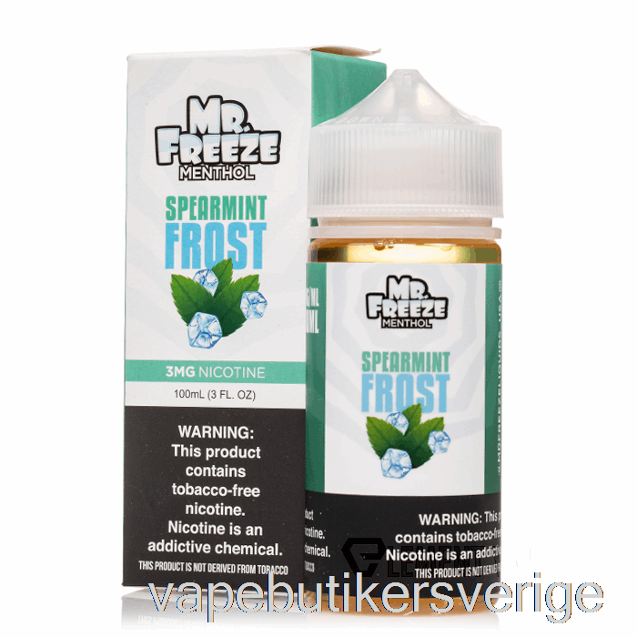 Vape Sverige Spearmint Frost - Mr Freeze - 100ml 3mg